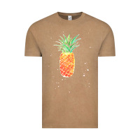 Vintage Coffee Pineapple Onesie Vintage Tee - linhVisuals