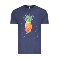 Vintage Denim Pineapple Onesie Vintage Tee - linhVisuals