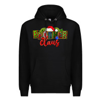 Black christmas brother claus Premium Hoodie - FaDigitalArtStudio