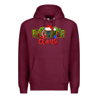 Burgundy christmas brother claus Premium Hoodie - FaDigitalArtStudio