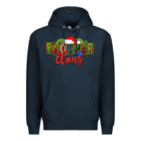 Navy christmas brother claus Premium Hoodie - FaDigitalArtStudio