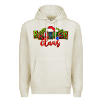 Oatmeal Heather christmas brother claus Premium Hoodie - FaDigitalArtStudio