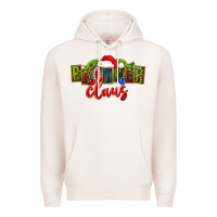 Pale Pink christmas brother claus Premium Hoodie - FaDigitalArtStudio