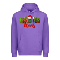 Purple christmas brother claus Premium Hoodie - FaDigitalArtStudio