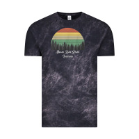 Cloud Black deam lake state Vintage Tee - linhVisuals