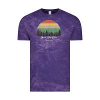 Cloud Purple deam lake state Vintage Tee - linhVisuals