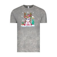 Cloud Rock cute unicorn christmas shirt kid girls women deer santa xmas 1 Vintage Tee - linhVisuals