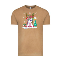 Vintage Camel cute unicorn christmas shirt kid girls women deer santa xmas 1 Vintage Tee - linhVisuals