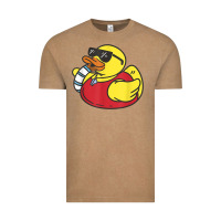 Vintage Coffee lifeguard rubber duck t shirt Vintage Tee - linhVisuals