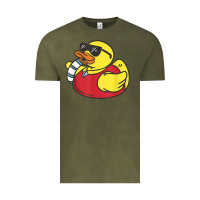 Vintage Olive lifeguard rubber duck t shirt Vintage Tee - linhVisuals