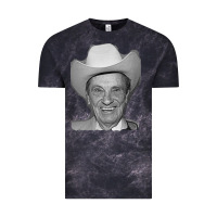 Cloud Black profile ernest tubb famous Vintage Tee - linhVisuals