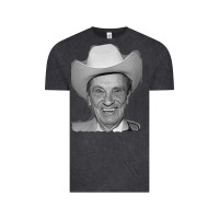 Vintage Black profile ernest tubb famous Vintage Tee - linhVisuals