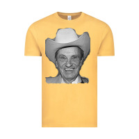 Vintage Mustard profile ernest tubb famous Vintage Tee - linhVisuals