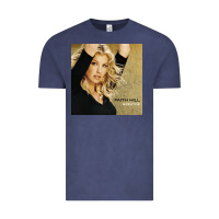 Vintage Denim faith hill   breathe Vintage Tee - linhVisuals