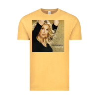 Vintage Mustard faith hill   breathe Vintage Tee - linhVisuals