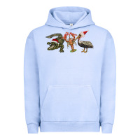 Pigment Grape Ice Christmas alligator pelican crawfish Urban Hoodie - BarkalooDesign