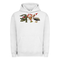 Pigment Lunar Rock Christmas alligator pelican crawfish Urban Hoodie - BarkalooDesign