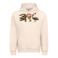Sandshell Christmas alligator pelican crawfish Urban Hoodie - BarkalooDesign