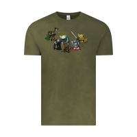 Vintage Olive mouse guard Vintage Tee - linhVisuals
