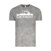 Cloud Rock I Am Detroit Vintage Tee - linhVisuals