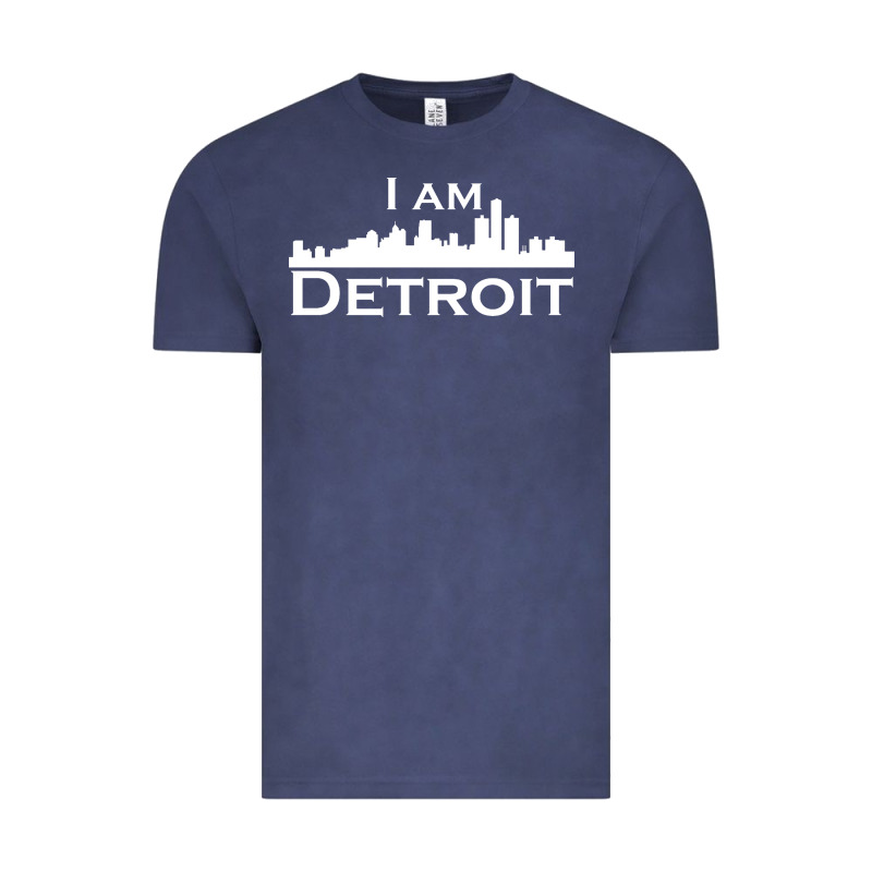 I Am Detroit Vintage Tee by linhVisuals | Teevron