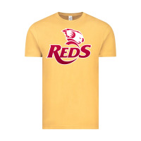 Vintage Mustard queensland reds rugby Vintage Tee - linhVisuals