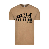 Soccer Evolution Vintage Tee | Teevron