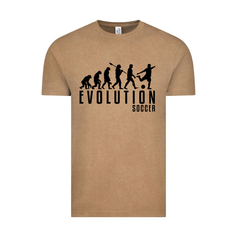 Soccer Evolution Vintage Tee by linhVisuals | Teevron