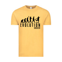 Vintage Mustard soccer evolution Vintage Tee - linhVisuals