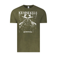 Vintage Olive Ice Nine Kills Vintage Tee - linhVisuals