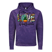 Cloud Purple Western For The Love of Halloween Vintage Hoodie - texasbilliewilder