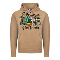 Vintage Coffee Western For The Love of Halloween Vintage Hoodie - texasbilliewilder