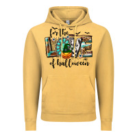 Vintage Mustard Western For The Love of Halloween Vintage Hoodie - texasbilliewilder
