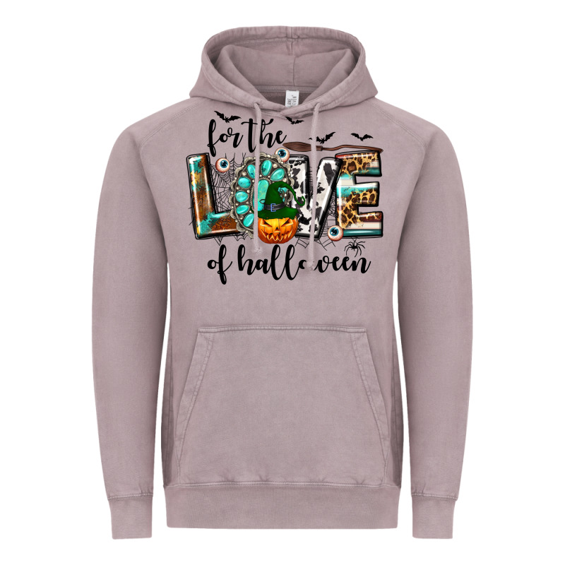 Western For The Love Of Halloween Vintage Hoodie by texasbilliewilder | Teevron