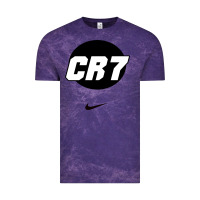 Cloud Purple Cristiano CR7 Vintage Tee - linhVisuals