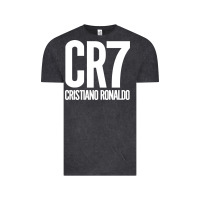 Vintage Black Cristiano CR7 Vintage Tee - linhVisuals