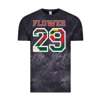 Cloud Black flower 29 wild goalie fleury minnesota pro ice hockey design Vintage Tee - linhVisuals