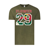 Vintage Olive flower 29 wild goalie fleury minnesota pro ice hockey design Vintage Tee - linhVisuals