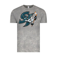 Cloud Rock the barracuda san jose Vintage Tee - linhVisuals