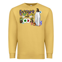 Antique Gold Bows and Boos Y'all Premium Sweatshirt - CowhideDigitalArt