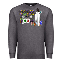 Charcoal Heather Bows and Boos Y'all Premium Sweatshirt - CowhideDigitalArt