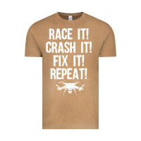 Vintage Camel funny drone racing design men women drone pilot rc racers Vintage Tee - linhVisuals