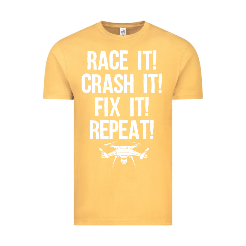 Funny Drone Racing Design Men Women Drone Pilot Rc Racers Vintage Tee by linhVisuals | Teevron