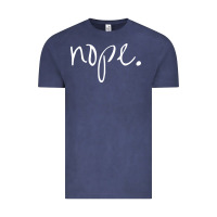 Vintage Denim funny nope Vintage Tee - linhVisuals