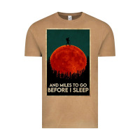 Vintage Camel hiking and miles to go before i sleep Vintage Tee - linhVisuals