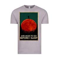 Vintage Zinc hiking and miles to go before i sleep Vintage Tee - linhVisuals