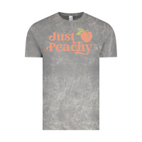 Cloud Rock just peachy retro 70s georgia peaches summer fruit Vintage Tee - linhVisuals
