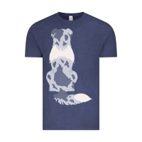 Vintage Denim australian shepherd Vintage Tee - linhVisuals
