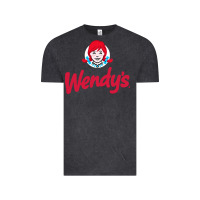 Vintage Black wendys restaurant Vintage Tee - linhVisuals