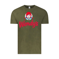 Vintage Olive wendys restaurant Vintage Tee - linhVisuals